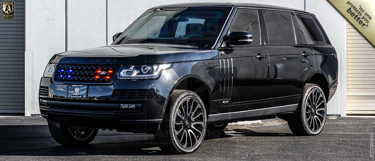 Armored Range Rover In Stock Now | Alpine Armoring® USA