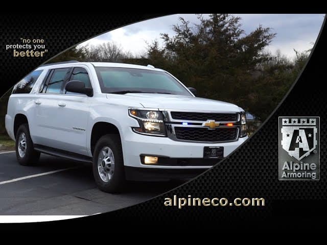 Alpine Armoring Showroom Suburban 3500 HD 