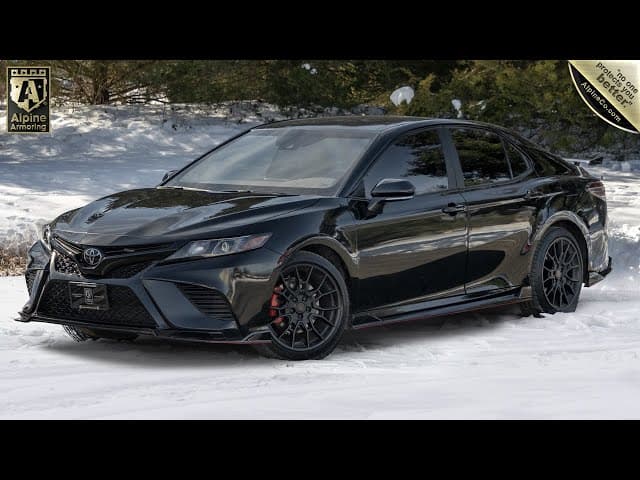 Armored Toyota Camry TRD