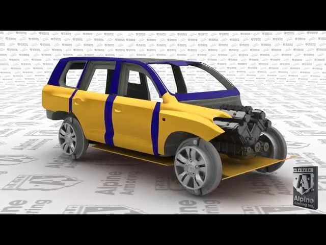 3D SUV Armoring Process