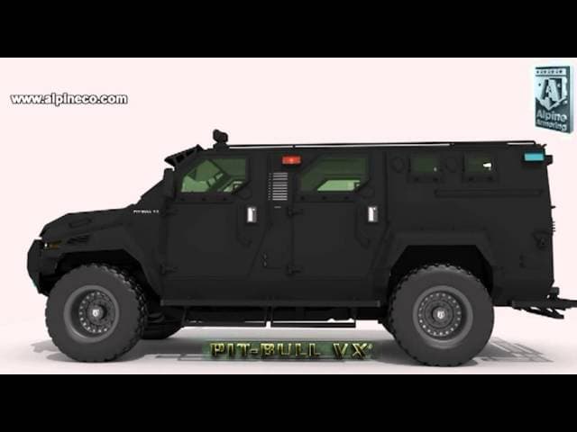 3D Armored Pit-Bull® SWAT Truck 